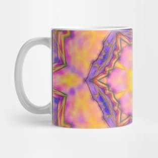 Delicate kaleidoscope in the colors of summer Mug